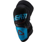 Leatt 3DF Hybrid Motocross Knee Protectors, blue, size S M for Men