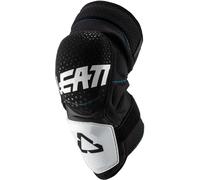 Leatt 3DF Hybrid Motocross Knee Protectors, white, size 2XL for Men