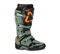 Leatt 4.5 HydraDri Cactus S23, boots waterproof US 9 Green/Black/Orange