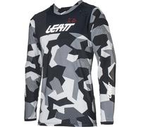 Leatt 4.5 Enduro Forge 2024 Motocross Jersey, black-grey-white, size M for Men