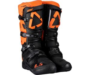 Leatt 4.5 Enduro S23, boots US 8 Black/Orange
