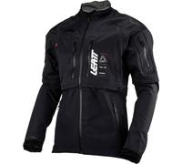 Leatt 4.5 HydraDri Waterproof Motocross Jacket, black, size 4XL for Men