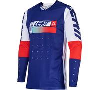 Leatt 4.5 Lite 2024 Motocross Jersey, blue/white/red, size S