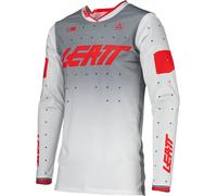 Leatt 4.5 Lite Gradient 2024 Motocross Jersey, grey/red, size S