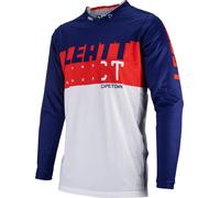 Leatt 4.5 Lite Motocross Jersey, blue/red/white, size M