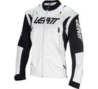 Leatt 4.5 Lite Waterproof Motocross Jacket, black-grey-red, size XL for Men