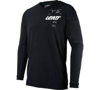 Leatt 4.5 Windblock Motocross Jersey, black, size L