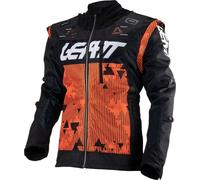Leatt 4.5 X-Flow Motocross Jacket, orange/black, size S