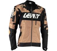 Leatt 4.5 X-Flow Stone, textile jacket XL Brown/Black/White