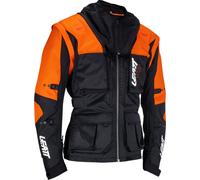 Leatt 5.5 Enduro 2023 Motocross Jacket, black-orange, size S for Men