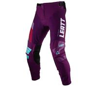 Leatt 5.5 I.K.S. Indigo, textile pants XXL Violet/Turquoise/Yellow