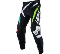 Leatt 5.5 IKS Tiger Motocross Pants, black/red/blue, size S