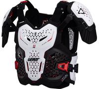 Leatt 5.5 Pro Evo Chest Protector, white, size 2XL for Men