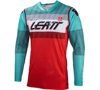 Leatt 5.5 Ultraweld 2024 Motocross Jersey, red/blue/green, size M