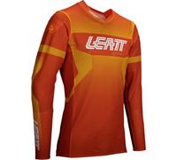 Leatt 5.5 UltraWeld 2025 Motocross Jersey, orange/yellow, size S