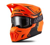 Leatt 8.5 V.27 MX Helmet Kit with Velocity 5.5 goggles Fire OrangeS Fire Orange