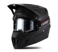 Leatt Moto 8.5 V27 Motocross Helmet with Goggles, black satin finish, size L (59/60)