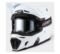 Leatt 8.5 V.27 MX Helmet Kit with Velocity 5.5 goggles WhiteXL White