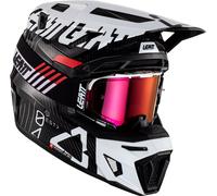 Leatt 9.5 Carbon, motocross helmet XXL Black/White