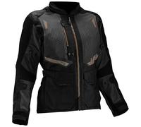 Leatt ADV 5.5 FlowTour Ladies ADV Off-Road Motorcycle Jacket- Stealth Black/Grey