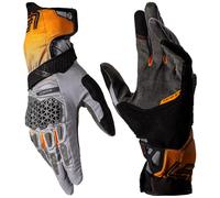 Leatt ADV 5.5 HydraDri Motorcycle Motorbike Textile Adventure Gloves - Orange