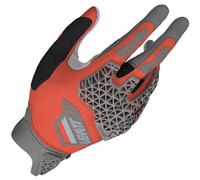 Leatt ADV 5.5 Rally Motorbike Motorcycle Textile Adventure Gloves - Burn