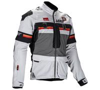 Leatt ADV 5.5 Rally Textile Motorcycle Adventure Jacket - Grey