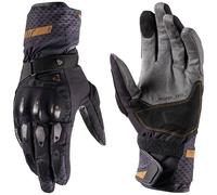 Leatt ADV 5.5 Subzero Motorbike Motorcycle Gloves - Stealth Black / Grey