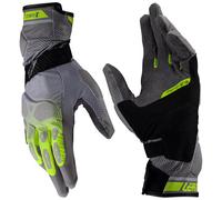 Leatt ADV 5.5 X-Flow Adventure Motorcycle Textile Gloves - Hi-viz yellow