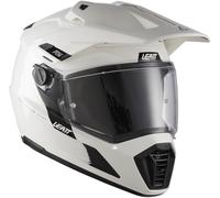 Leatt ADV 7.5 Motorcycle Motorbike Helmet Kit With Goggles - Gloss White