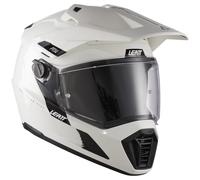 Leatt ADV 7.5 Motorcycle Motorbike Helmet Kit With Goggles - Gloss White