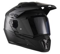Leatt ADV 7.5 Motorcycle Motorbike Helmet Kit With Goggles - Matt Black