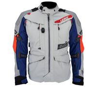 Leatt ADV 7.5 Multitour Textile Motorcycle Adventure Jacket - Royal Blue / Red