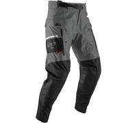 Leatt ADV 7.5 Rally HydraDri Textile Motorcycle Trousers - Black / Iron Grey