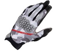 Leatt ADV X-Flow 7.5 Camo Short Motorcycle Gloves, black-grey, size XL for Men