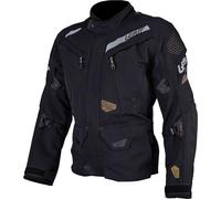 Leatt ADV DriTour 7.5 waterproof Motorcycle Textile Jacket, black-grey, size M
