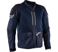 Leatt ADV FlowTour 4.5 Short Motorcycle Textile Jacket, blue, size M