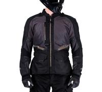 Leatt Motorcycle Textile Jacket Adventure FlowTour 5.5 – Waterproof – L Black/Dark Grey/Gold