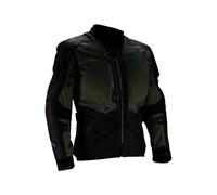 Leatt ADV FlowTour 5.5 Moto Motorcycle Motorbike Textile Jacket Forest Green