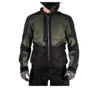Leatt Adventure FlowTour 5.5, textile jacket waterproof M Black/Dark Grey/Green