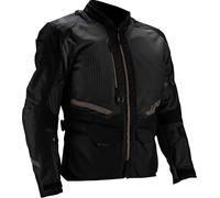 Leatt ADV Flowtour 5.5 waterproof Motorcycle Textile Jacket, black, size M for Men