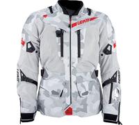 Leatt ADV FlowTour 7.5 Camo, textile jacket waterproof 3XL Grey/Light Grey/Black/Red