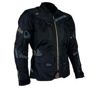Leatt ADV 7.5 Flowtour Textile Motorbike Motorcycle Adventure Jacket - Stealth