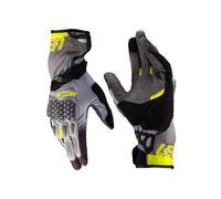 Leatt ADV Hydradri 5.5 waterproof Motorcycle Gloves, black/grey/yellow, size L