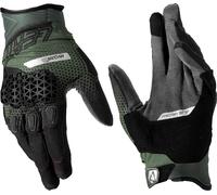 Leatt ADV Hydradri 5.5 Short waterproof Motorcycle Gloves, black/olive, size S