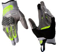 Leatt ADV Hydradri 5.5 Short waterproof Motorcycle Gloves, green/grey, size 3XL