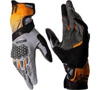 Leatt ADV Hydradri 5.5 waterproof Motorcycle Gloves, black-grey-orange, size M for Men