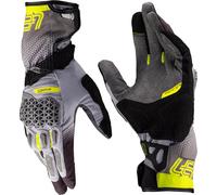 Leatt ADV Hydradri 5.5 waterproof Motorcycle Gloves, black/grey/yellow, size XL