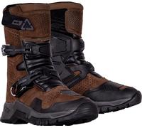 Leatt ADV Hydradri 7.5 Short waterproof Motorcycle Boots, brown, size 45 46 for Men