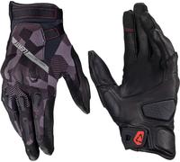 Leatt ADV HydraDri 7.5 Steel Short waterproof Motorcycle Gloves, dark grey/black, size M